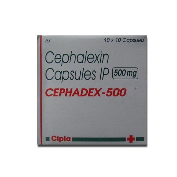 Cephalexin 500 mg (Cephadex)
