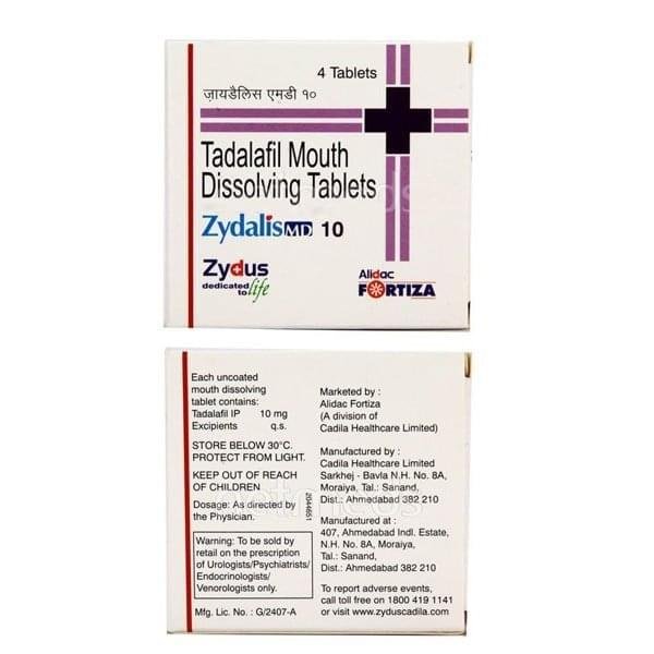 ZYDALIS 10 mg
